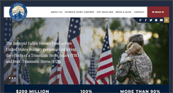 Desktop Screenshot of fallenheroesfund.org